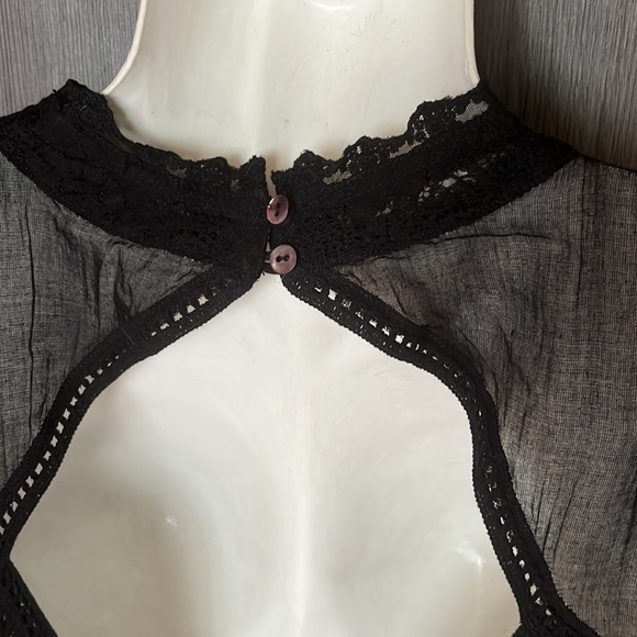 Free People Angel Lace Black Dress - Picture 10 of 15